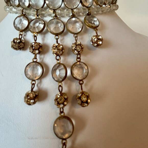 Absolutely Gorgeous Vintage Gilded Age -Style Choker Necklace - Picture 3 of 7